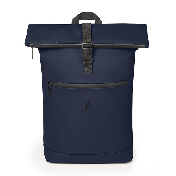 Krones Kurrierrucksack mit Rolltop in Frontansicht