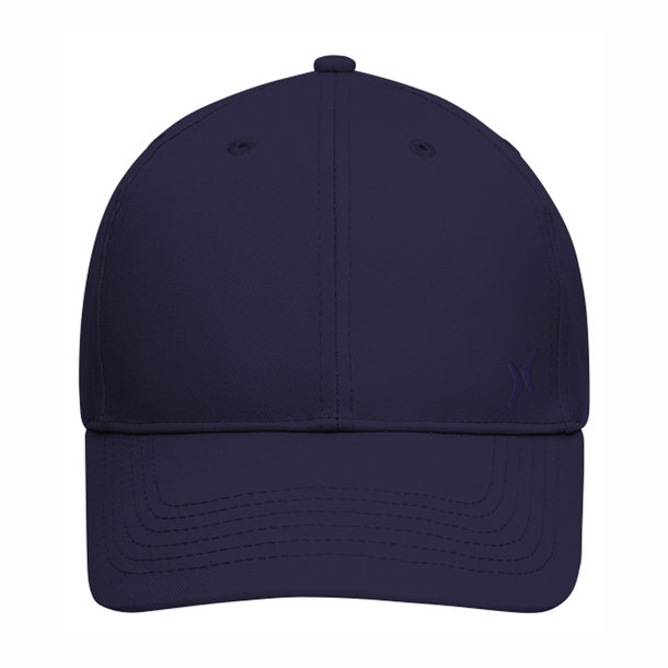 Dunkelblaue Krones Cap mit gesticktem Logo, Vorderansicht